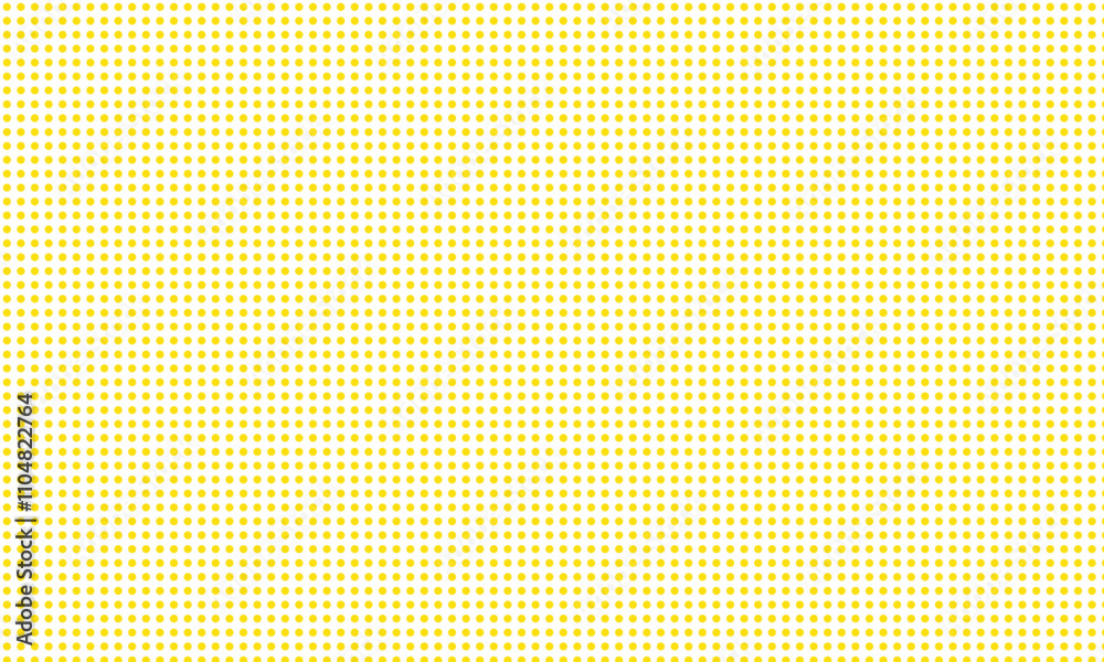 Poster abstract monochrome geometric yellow polka dot pattern can be used background.