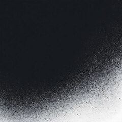 Obraz premium Abstract black grainy background, dark gray and more white noise texture gradient shape ,