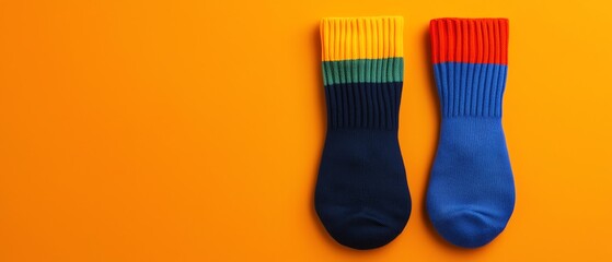 Socks paired with matching gloves and hats in a gift set, National Sock Day, gift accessories