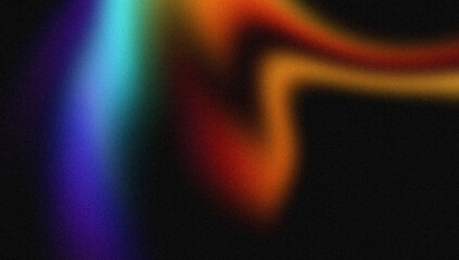 4K Beautiful color gradient background with noise. Abstract pastel holographic blurred grainy gradient banner background texture Colorful digital grain soft noise effect, aesthetic iridescent texture