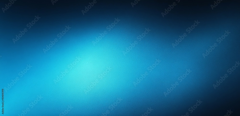 Poster Blue Gradient Background Smooth Matte Texture Light Effect Dark Design Banner