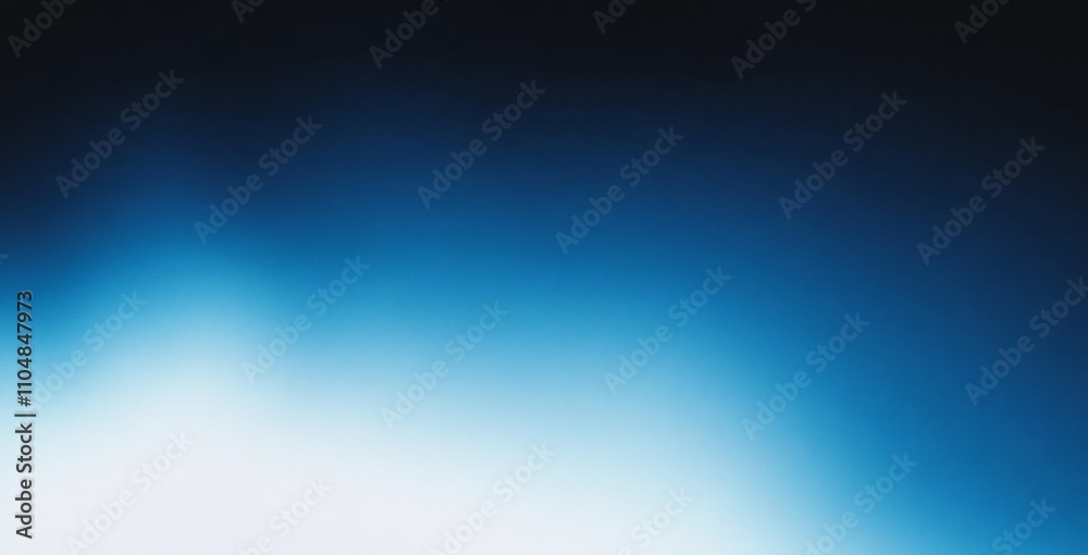 Poster Blue Gradient Background Soft Smooth Texture Modern Minimalist Design Large Banner