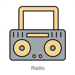 Fototapeta premium Radio