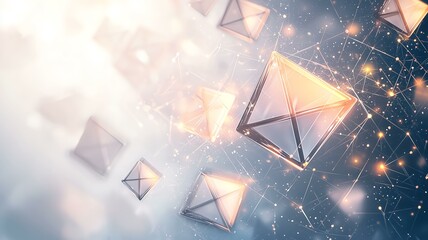 抽象的なデザインアートの背景画像