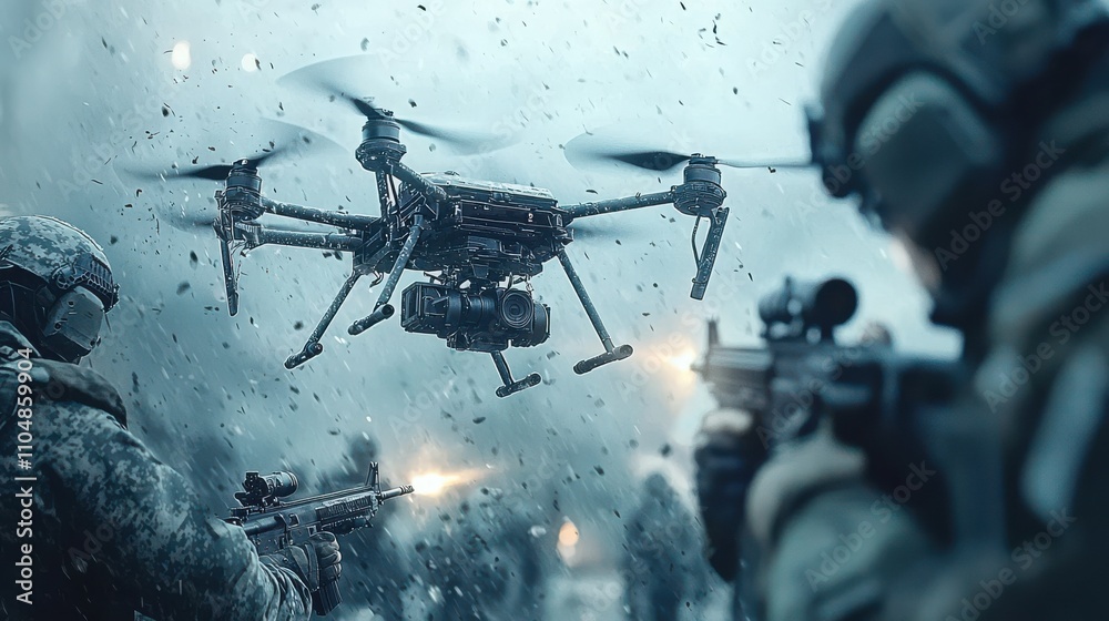 Aufkleber innovative deployment of quadcopter weaponry in tactical operations urban combat zones video analysi