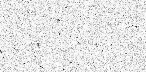 Vector grunge dirty vintage wall overlay noise old wall black and white terrazzo granite floor structure distressed texture background. Terrazzo flooring interior grain vintage paint smooth design. 