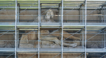 A view from the Piazza Venezia.