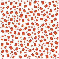 Chinese New Year Icon Pattern