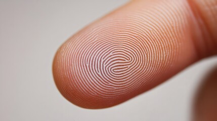 Biometric authentication in cybersecurity, showing digital security