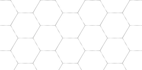 Abstract technology geometric white hexagons design. vector square hexagon polygonal pattern background. seamless bright white abstract honeycomb web background.