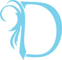 English Alphabet Beautiful Icon and Colorful Design