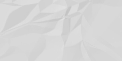 White crumpled paper background texture pattern overlay. wrinkled high resolution arts craft and Seamless white crumpled paper.