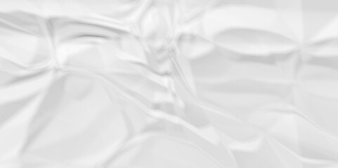 White crumpled paper background texture pattern overlay. wrinkled high resolution arts craft and Seamless white crumpled paper.