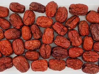 유기농 과일 말린대추, 음식
