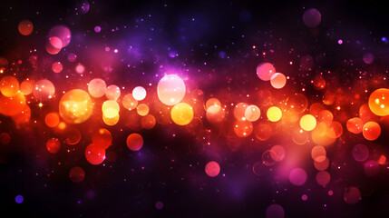 Magical beautiful with bright bokeh Background With Natural Bokeh And Bright Golden Lights  bokeh lights on colorful background Magical background with bright bokeh with beautiful color