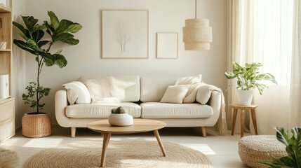 Decluttered home setup with only necessary items