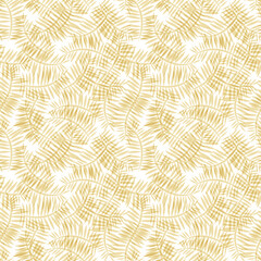 Geometric yellow leaf Pattern background 