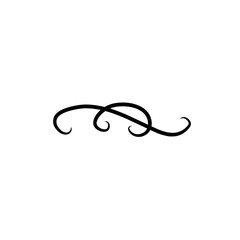 swirl decoration element