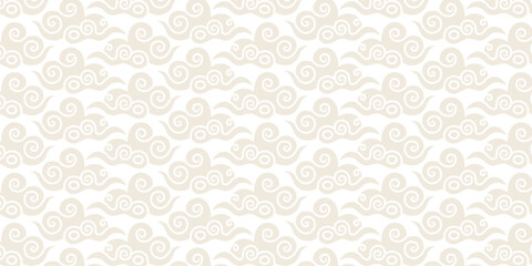 Cloud motif vector design for Chinese New Year eps1