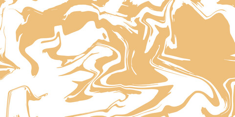 Abstract background with metallic chrome Orange liquid marvel art design with silk fabrick texture. Orange Marbleized Stripes With marble ink texture. Splash of paint