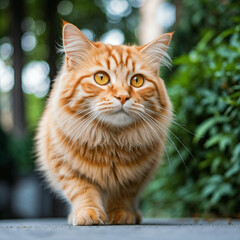 Obraz premium Cats can't taste sweet things. Their taste buds are not sensitive to sugar! So, leave the sweets for yourself and give your cat some tuna instead. 