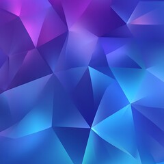 Abstract artwork presents a triangle geometric background.