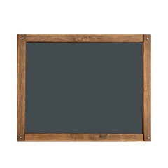 Vintage-style blackboard with subtle chalk smudges, great for caf&eacute; menus, creative presentations, and educational branding with a white background