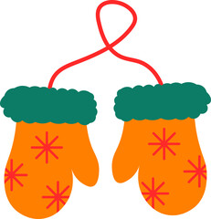 Merry Christmas Illustration Element Decoration for Design Element Templet