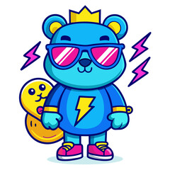 Fototapeta premium kids t-shirt design vector print Ready file png