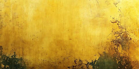 Vintage textured gold background with brown border, aged yellow paper or parchment design perfect for retro or antique-themed projects and artistic