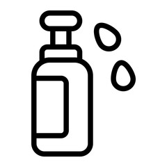Liquid Shop Line Icon