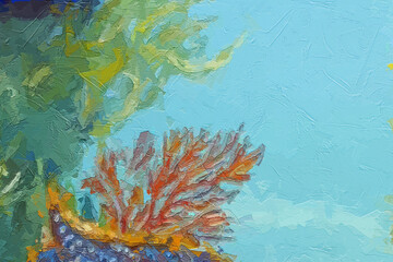Oil paintings and various flowers, marine creatures, tigers, chrysanthemums, landscapes, cranes,...