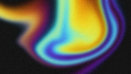 4K Beautiful color gradient background with noise. Abstract pastel holographic blurred grainy gradient banner background texture Colorful digital grain soft noise effect, aesthetic iridescent texture