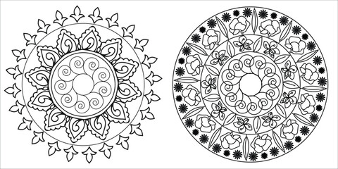 professional mandala design template