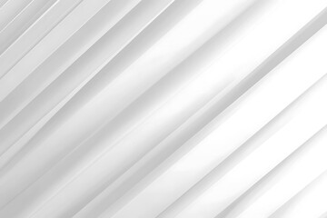 Obraz premium White luxury background with grey shadow diagonal stripes. Light elegant dynamic abstract BG. Trendy geometric neumorphism. Universal minimal