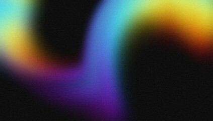 4K Beautiful color gradient background with noise. Abstract pastel holographic blurred grainy gradient banner background texture Colorful digital grain soft noise effect, aesthetic iridescent texture