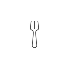 Fork icon template vector illustration