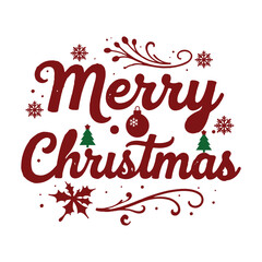 Christmas saying typography based vector art illuatration

