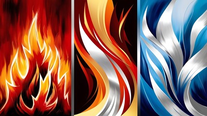 Naklejka premium Digital artwork for poster frame