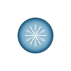 Modern winter vector design illustration