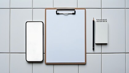 Smart office equipment and organized workspace