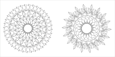 professional mandala design template