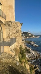 tower of the town Rione terra Pozzuoli