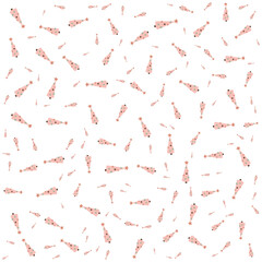 Obraz premium Boho Christmas Tree Pattern