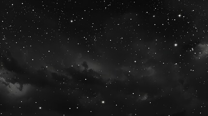 Black Art Starry Sky Background