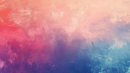 Abstract textured background with vibrant gradient transitioning from soft pinks to deep blues, creating a rich and artistic atmosphere.