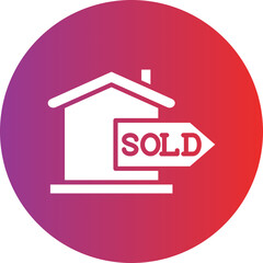 Sold icon style