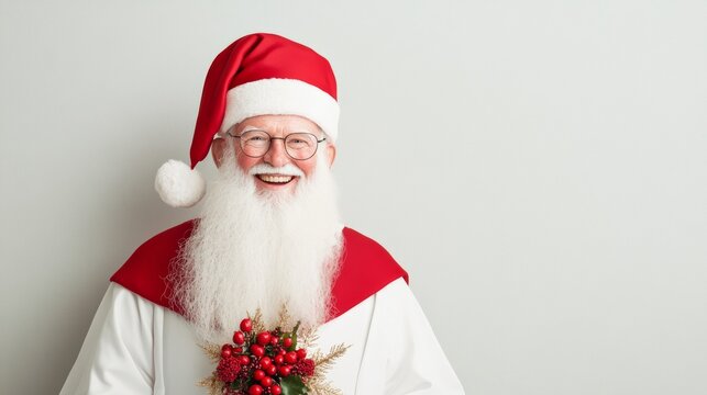 Saint Nicholas Day Celebration Vibrant Festive Design for Holiday Joy and Warmth, Perfect for Christmas and New Year Events