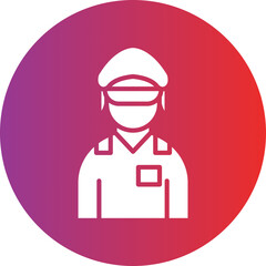Police Women icon style