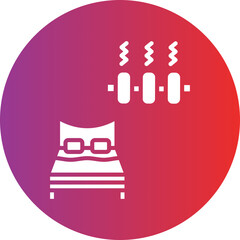 cooling Bed icon style